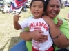 Members Hisao & Auntie Keau smile for the camera