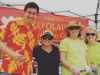Rep Scott Matayoshi helps out at the food tent